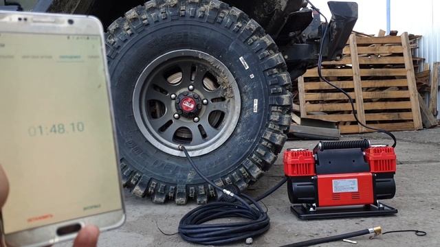 Тест автомобильного компрессора на 300 литров. Победа над влагой в пневмосистеме. Осушитель Wabco смотреть онлайн