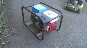 Honda GX160 Stephill generator startup