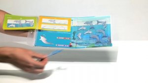 Магнитные логические игры для путешествий Дельфинчики и Пляж Smartgames Bondibon