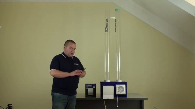 Новый вытяжной вентилятор CABRIO для кухни и ванной комнаты с WiFi.
