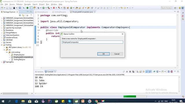 Live Coding -Comparator in java смотреть онлайн