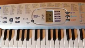 Синтезатор CASIO SA-75