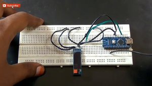 Arduino 0.91" oled display LM35 | 128 * 32 oled | temperature Sensor | EP