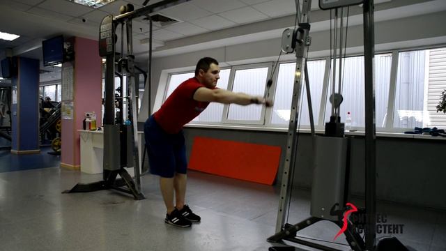 Тяги верхнего блока прямыми руками смотреть онлайн