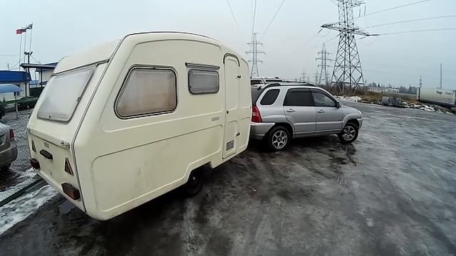 Прицеп-дача из Республики Беларусь. Мы легализовались!!!