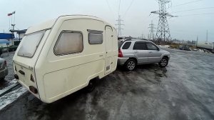 Прицеп-дача из Республики Беларусь. Мы легализовались!!!