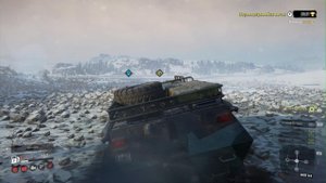 SnowRunner - Перевернувшийся вагон