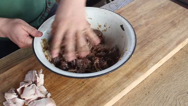 Шашлык из мяса лося