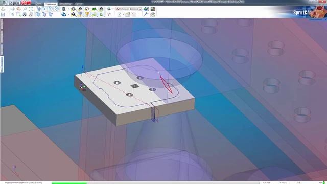 SprutCAM Электроэрозионная обработка