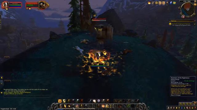 Battle for Azeroth Quest 118: WANTED: Raging Earthguard (WoW, human, Paladin) смотреть онлайн