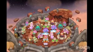 Полная песня острова небожителей. my singing monsters.(MSM)