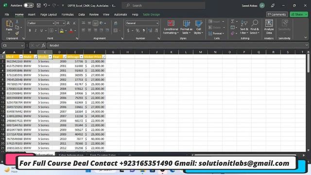Exp19_Excel_Ch04_CapAssessment_Rockville_Auto_Sales | Exp19 Excel Ch04 CapAssessment Rockville
