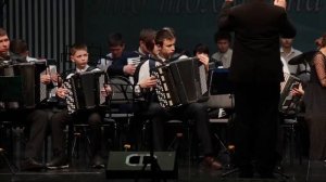 Оркестр тембровых баянов и аккордеонов Юпитер запись с юбилея школы
