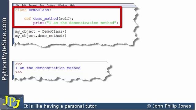 Python Methods and self