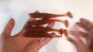 Силиконовые приманки Meredith easy shiner soft bait (D52 -130mm) | распаковка и обзор
