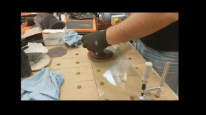 Как Полировать стекло от царапин и сколов с Mirka