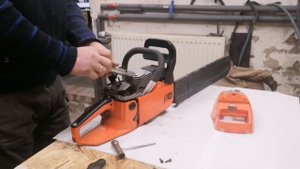 Решил оживить бензопилу, простояла не в рабочем состоянии пять лет.