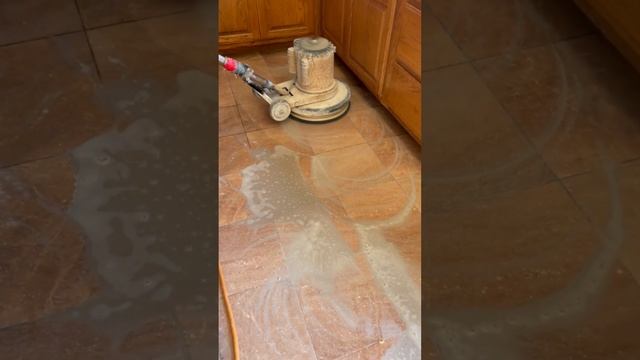 Transform Your Marble and Travertine Floors with Professional Cleaning and Polishing #shortvideo