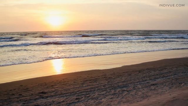 Morjim Beach | extremely beautiful sunset | GOATRIPS #14