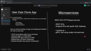 Uber Eats Clone || what is coming up  (AWS, CI/CD, DEPLOYMENTS) #ubereats #microservices