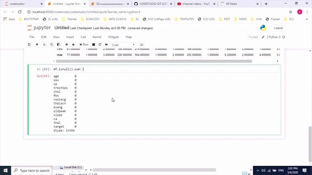 Machine Learning Project 2 - Heart Disease Prediction - Part 1