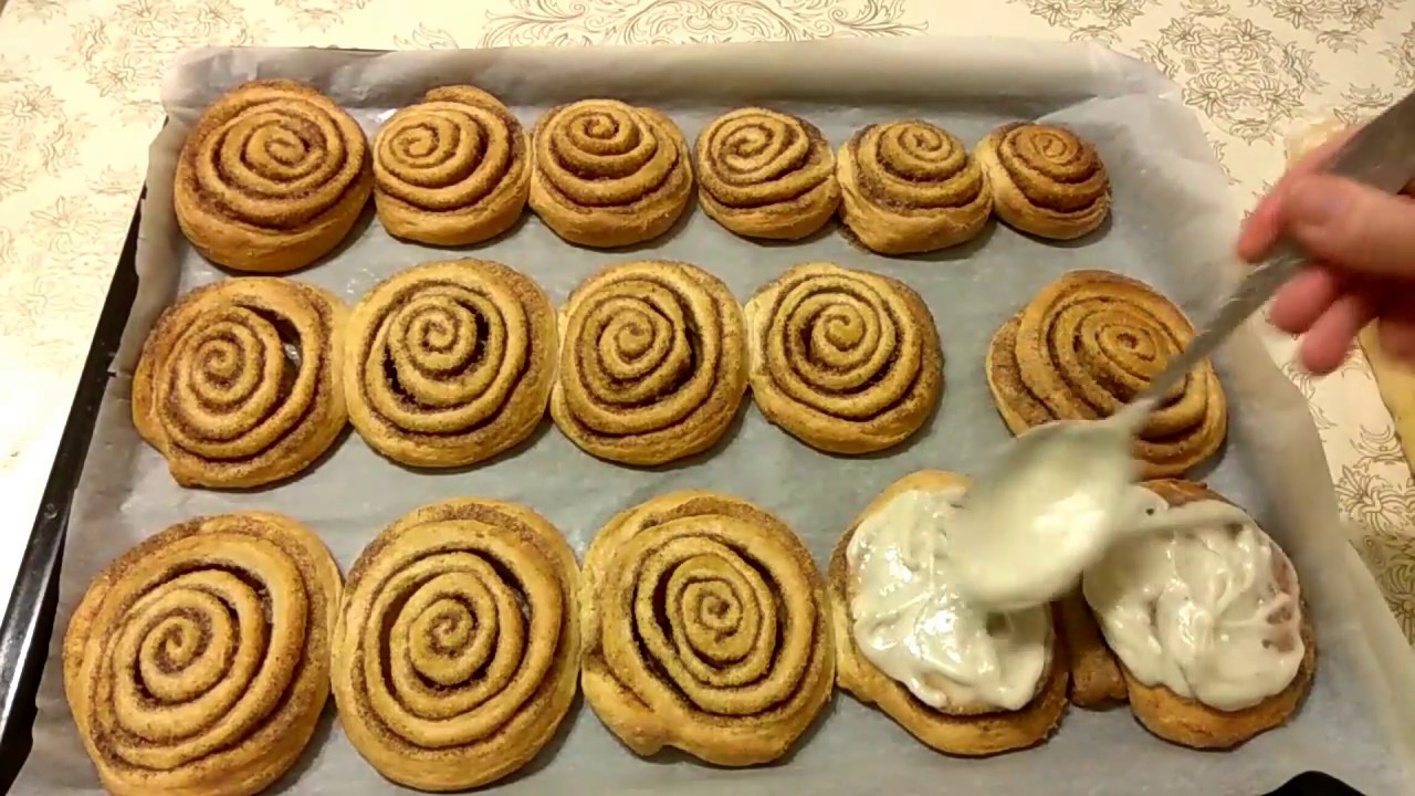 Синабоны. Булочки с корицей