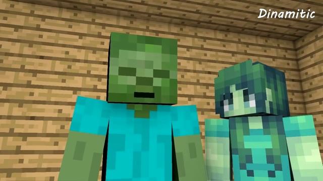Zombie Life: Boxing - Minecraft Animation смотреть онлайн
