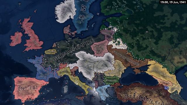 Kaiserreich Germany WINS 2nd Weltkrieg - HOI4 Timelapse смотреть онлайн
