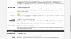 Configure PFSense Web Interface