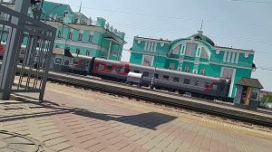 19.07.2020. Прибытие поезда на ст. Омск.