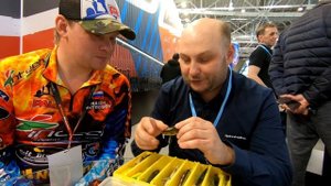 СЕКРЕТЫ воблеров Megabass.Как создаются воблеры суспендеры.Выставка охота и рыболовство на Руси 202