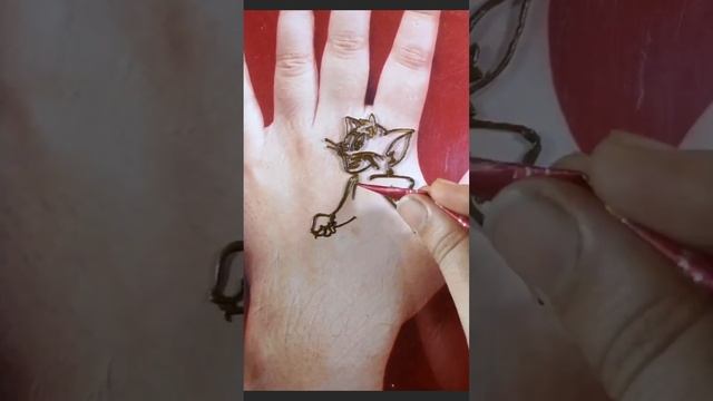 Funny TOM &JERRY Mehndi #design #youtubeshorts #youtubevideo #mehndi #viral#shortsfeed #shortvideo смотреть онлайн