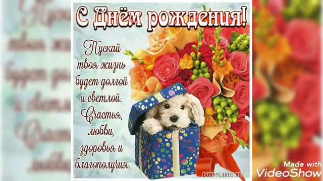 ВЕСЁЛОЕ ПОЗДРАВЛЕНИЕ С ДНЁМ РОЖДЕНИЯ! 🎂🍰🍫🍭🍬#сднемрождения#поздравления #хорошеенастроение