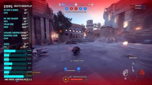 STAR WARS BATTLEFRONT II / RYZEN 5 5600G / RX 580 2048SP / TESTING IN 1080P ULTRA !