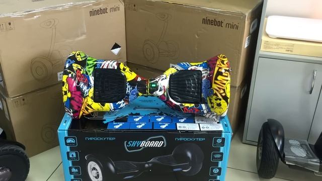 Русифицированный гироскутер Smart Balance - Sky Board смотреть онлайн