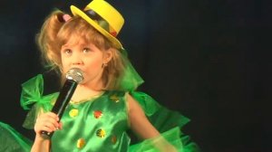 Горошинки цветные 2015 год Краснова Анастасия 5 лет