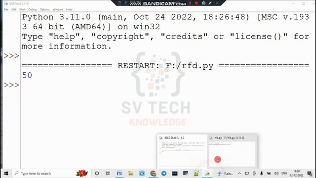 PRINT RANDOM NUMBER USING PYTHON | PYTHON BSIC PROGRAMS | #python