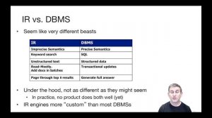 Lecture 15 Part 1 Intro to Text Search