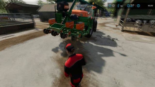 Soil Preparation  Planting Maize Picking up Silage Bales Bally SpringFS 22Timelapse3