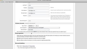 Creating a new iLok account