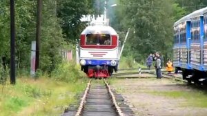 Проезд по петардам тепловоза ТУ2-191 (МОЖД)