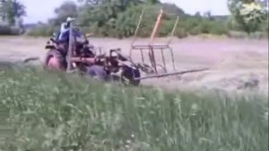 Трактор Т-16 навеска сенокос | Tractor pulling