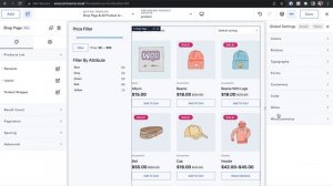 Custom WooCommerce Shop Page w/ Sidebar Filters in Breakdance