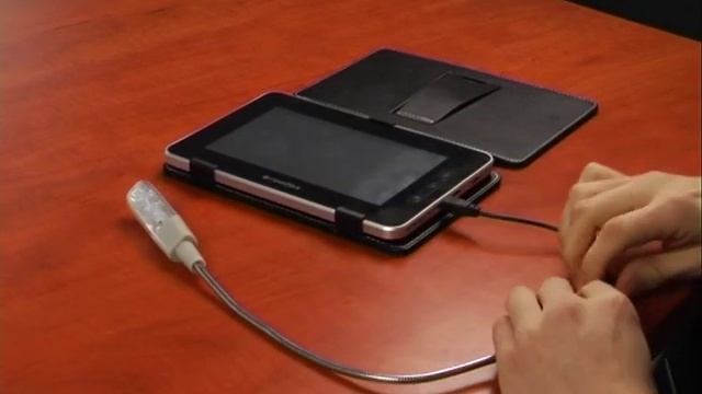 Подключение USB устройств к Android планшету Reellex TAB-702 смотреть онлайн