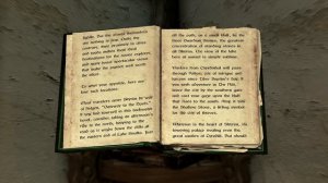 Skyrim ASMR 📚 Reading you stories from The Elder Scrolls 😴 Ear to ear ✨ Page turning ✨ Music