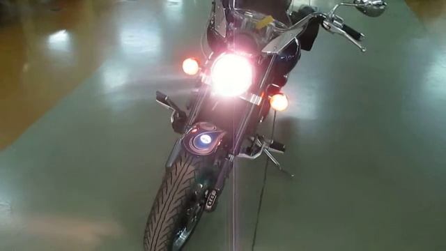 YAMAHA WARRIOR XV 1700 '06 BLUE WITH FLAME смотреть онлайн