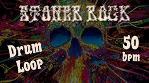 Stoner Rock Drum Loop - 50 bpm