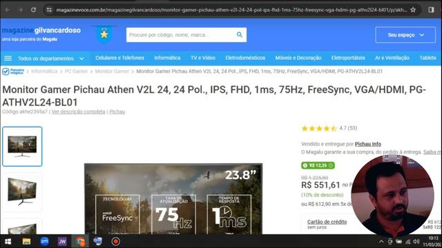 Melhores Monitores e TVs Custo X Beneficio em MARÇO de 2024 | OS MELHORES PREÇOS! смотреть онлайн