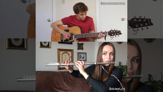 All Of Me - John Legend COLLAB cover flute & guitar смотреть онлайн