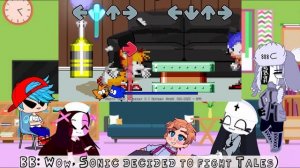 FNF react Friday Night Funkin' VS Dorkly Sonic For Hire V1 FULL WEEK | Funkin' for Hire Tails/Mario